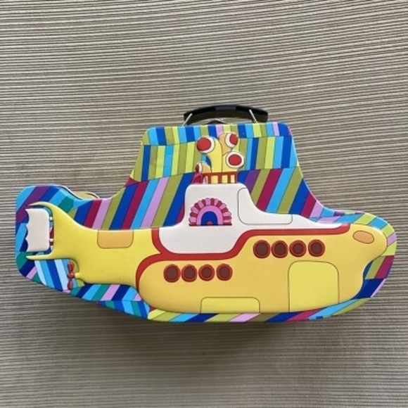 Beatles Yellow Submarine Tin Lunchbox Apple Corps Limited Edition Retro - Picture 2 of 7